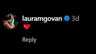 Gilbert Arenas' ex Laura Govan sends her support to Cam Ward on social media. Credit: NFL on ESPN/IG